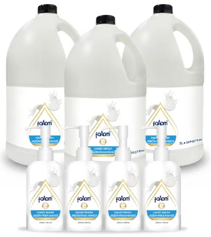Jabón líquido para manos FoAom 235 ml