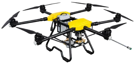 Dron de limpieza en alturas