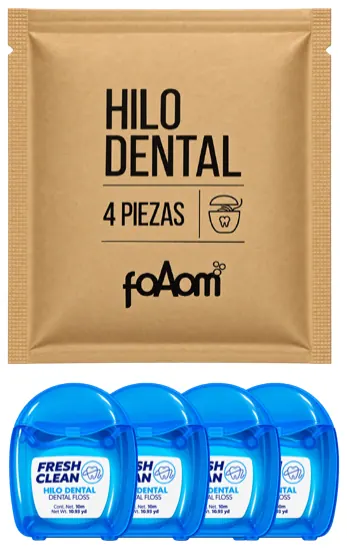 Paquete 4 pz hilo dental