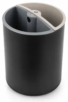 Reciclaje dual negro